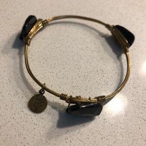 Bourbon and Bowties black bracelet